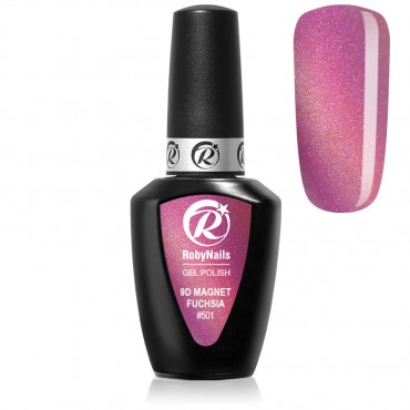 Gel Polish 9D Magnet Fuchsia  8ml        